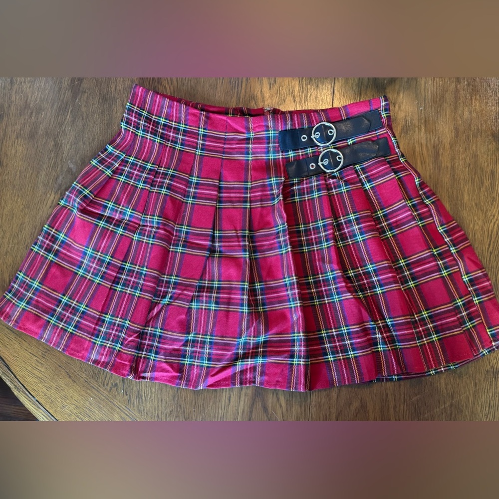 Plaid Skirt